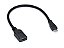 Cabo Adaptador De Video Cabo 23486 Mini Hdmi Macho Para Hdmi Femea 30cm [F083] - Imagem 2