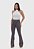 Calça Flair 7874 Chumbo Bella Canvas - Cintura Alta [F075] - Imagem 1