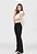 Calça Flair 7874 Preto Bella Canvas - Cintura Alta [F075] - Imagem 2