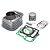 Kit Kmp C/cilindro. Pistao. Anel E Junta Kit-a Cg 125 /91 [F016] - Imagem 1