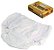 Calça Plastica Luxo Sem Botao (branco) Tam P 40/42 - Senior Care [F083] - Imagem 2