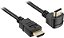 Cabo Hdmi 1.4 4k Ultra Hd 3d Conexão Ethernet Com 01 Conector 90º 1,8 Metros - [F083] - Imagem 1