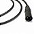 Cabo Para Microfone 0,20 Mm Conector Xlr Macho/ Xlr Femea Ninja 10ft 3,05 Metros Preto [f018] [F083] - Imagem 3
