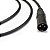 Cabo Para Microfone Xlr Macho / Xlr Femea Ninja Lw 25ft 7,62 Metros Preto [F083] - Imagem 2