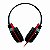 Headset Gamer Multilaser P2 Cabo De Nylon Preto E Vermelho - Ph120 [F083] - Imagem 2