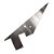 Escudo Para Guitarra Flying-V Prata Half Shape Spirit 524-SR [F035] - Imagem 1