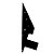 Escudo Para Guitarra Flying-V Preto Half Shape Spirit 522-BK [F035] - Imagem 1