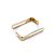 Suporte Escudo Dourado Les Paul (2 Unidades) Spirit JES1-GD [F035] - Imagem 1