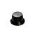 Knob Madeira Instrumentos Preto (3 Peças) Spirit WSTK-HBK [F035] - Imagem 1