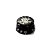 Knob Plástico Instrumentos (3 Unidades) Spirit LCT-16SKULL [F035] - Imagem 1