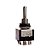 Chave Seletora Mini 2 Posições Toogle Preta Spirit M203-BK [F035] - Imagem 1
