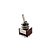 Chave Seletora Mini 2 Posições Toogle Preta Spirit M205-BK [F035] - Imagem 1