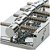 Ponte Para Baixo 4 Cordas Fixa Cromada Spirit JB6420-CR [F035] - Imagem 4