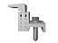 Estrutura Solar Romagnole 411831 Rs-295 Fixador End Clamp P/ Estrutura Solar Solo Rs-232 C-aces Pacote C/4 Unds [F083] - Imagem 2