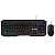 Teclado E Mouse Gamer 2400dpi Com Fio Led Multilaser - Tc239 [F083] - Imagem 1