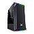 Gabinete Gamer Borealis Com Janela Acrílica Com Dobradiça Preto Frontal Com Fita Led Rgb [F083] - Imagem 4