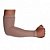 Manguito Longo Com Protecao Uv Chocolate Gg New Form 81002 [F083] - Imagem 1