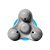 Mini Massageador Corporal Azul T150-az Acte Sports [F083] - Imagem 3