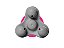 Mini Massageador Corporal Rosa T150-rs Acte Sports [F083] - Imagem 4