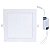 Luminaria Led Embutir Quadrado Slim 12w 6,500k Bivolt Economax [F083] - Imagem 4