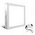 Luminaria Led Embutir Quadrado Slim 12w 6,500k Bivolt Economax [F083] - Imagem 3