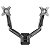 Suporte A Gás Para 2 Monitores De Parede 17""-32"" Vesa 100x100 Plmsm04a [F083] - Imagem 2