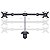 Suporte Para 2 Monitores 13 - 30"  Vesa 100x100 - S2m310d [F083] - Imagem 1