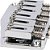 Ponte Para Guitarra Fixa Cromada Spirit JPN-CR [F035] - Imagem 3