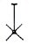 Suporte De Teto De Tv De 13 A 55 Polegadas 360 Graus C/ 3 Niveis De Movimento Pqst-at55t Proeletronic [F083] - Imagem 1