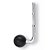 Haste Em L 9,5mm Com Esfera Para Tom Holder Gibraltar SC-LBS [F035] - Imagem 1