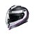 Capacete Hjc I90 Davan Preto Branco E Rosa 56 [F016] - Imagem 1