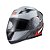 Capacete Texx Escamot Gladiator V3 Makan Cinz Verm 56 [F016] - Imagem 7