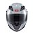 Capacete Texx Escamot Gladiator V3 Makan Cinz Verm 58 [F016] - Imagem 2