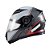 Capacete Texx Escamot Gladiator V3 Makan Cinz Verm 60 [F016] - Imagem 3