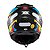 Capacete Texx Fechado Hawk Ride Azul Verd Verm Pret 56 [F016] - Imagem 5