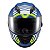 Capacete Texx Fechado Wing Grid Azul Verd Branc 60 [F016] - Imagem 2