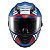 Capacete Texx Fechado Wing Grid Azul Verm Branc 56 [F016] - Imagem 2