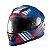Capacete Texx Fechado Wing Grid Azul Verm Branc 60 [F016] - Imagem 6