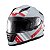 Capacete Texx Fechado Wing Grid Chumb Verm Branc 62 [F016] - Imagem 6