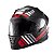 Capacete Texx Fechado Wing Grid Pret Verm Branc 58 [F016] - Imagem 6