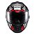 Capacete Texx Fechado Wing Grid Pret Verm Branc 60 [F016] - Imagem 2
