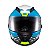 Capacete Texx Fechado Wing Superstar Azul Verd Branc 58 [F016] - Imagem 1