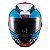 Capacete Texx Fechado Wing Superstar Azul Verm Branc 60 [F016] - Imagem 2