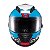 Capacete Texx Fechado Wing Superstar Azul Verm Branc 62 [F016] - Imagem 1
