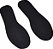 Palmilha Podogel Anti-impacto Recortável Preta - Tam. Un. Ortho Pahuer [F083] - Imagem 1