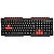 Teclado C3 Tech Gamer Abnt2 Preto/vermelho (kg-10bk) [F083] - Imagem 2