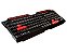 Teclado C3 Tech Gamer Abnt2 Preto/vermelho (kg-10bk) [F083] - Imagem 1