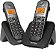 Telefone S/ Fio Id + Ramal C/ Entrada P/ Fone De Ouvido Ts 5122 Preto 4125122 [F083] - Imagem 3