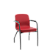 Cadeira Soer Fixa 4 Pés Vermelho - Imagem 1
