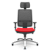 Cadeira Brizza Presidente Tela Vermelho - Imagem 1